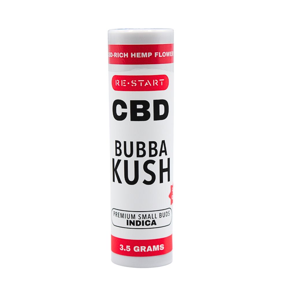 CBD Flower Bubba Kush (Indica), Grams: 3.5G (1/8oz) Smalls