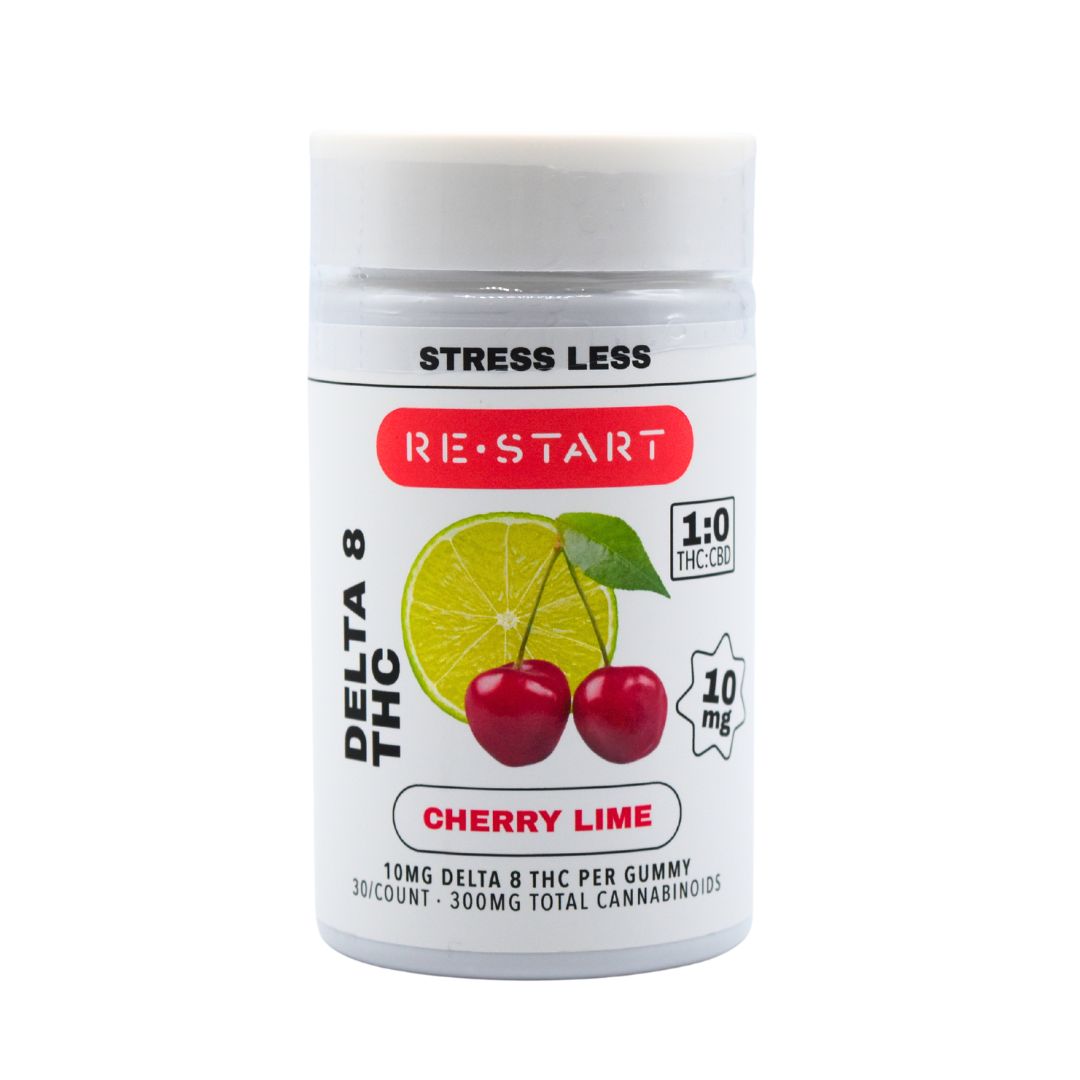 Delta 8 THC 10MG Gummies Cherry Limeade 30-ct (Reg. Price $45)