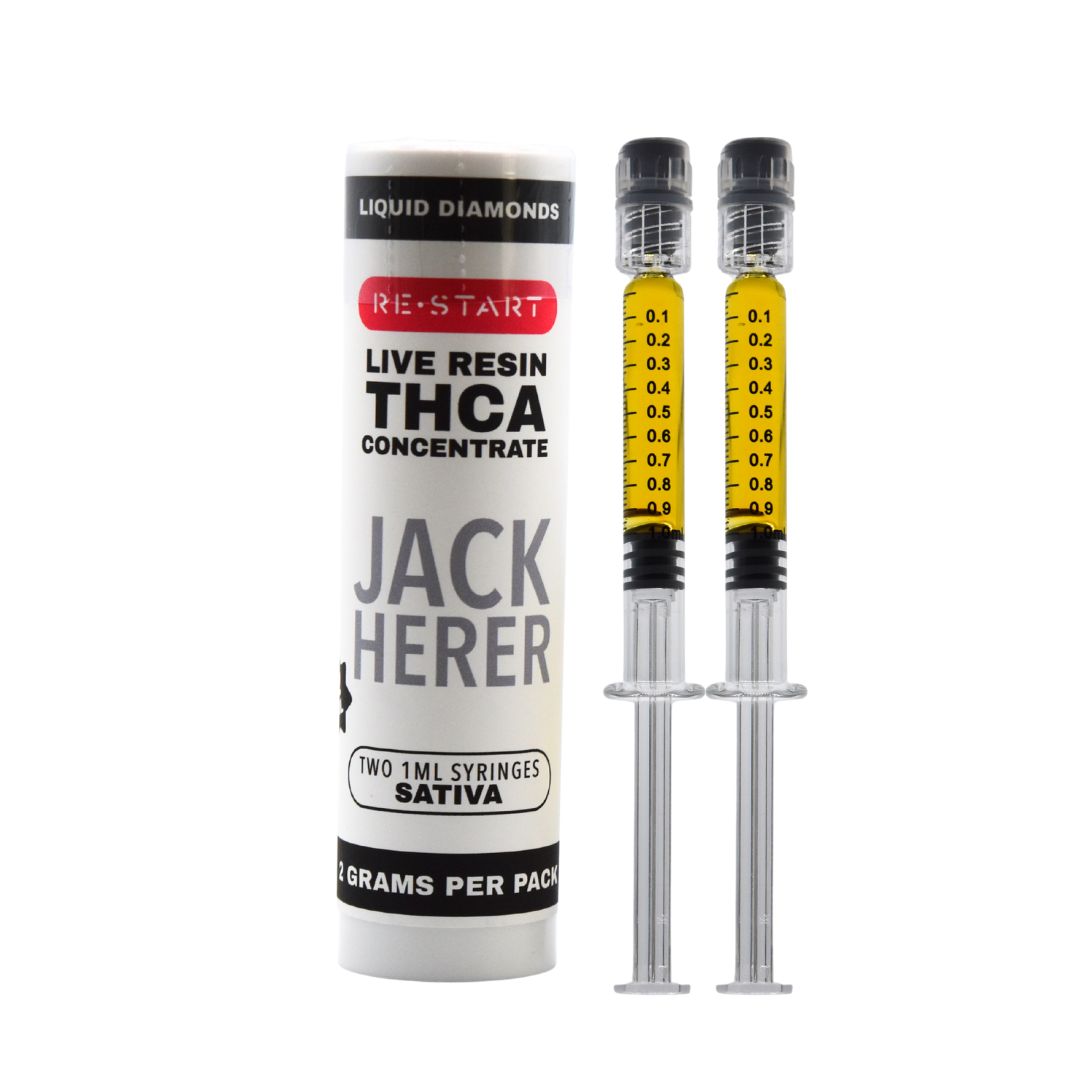 THCA Syringe Jack Herer (S) Live Resin, Size: 2 x 1mL/1G