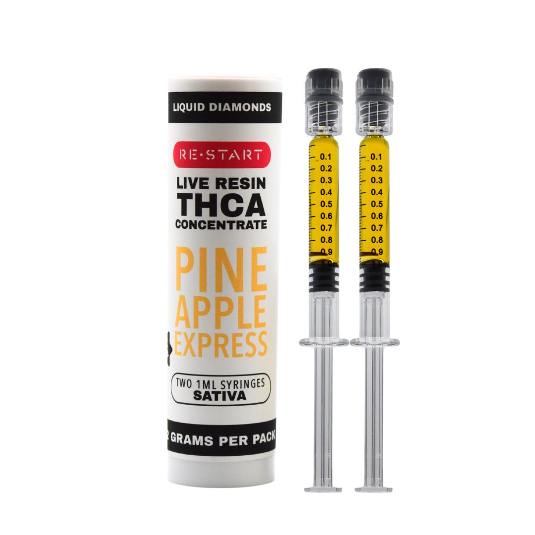 THCA Syringe Pineapple Express (S) Live Resin, Size: 2 x 1mL/1G