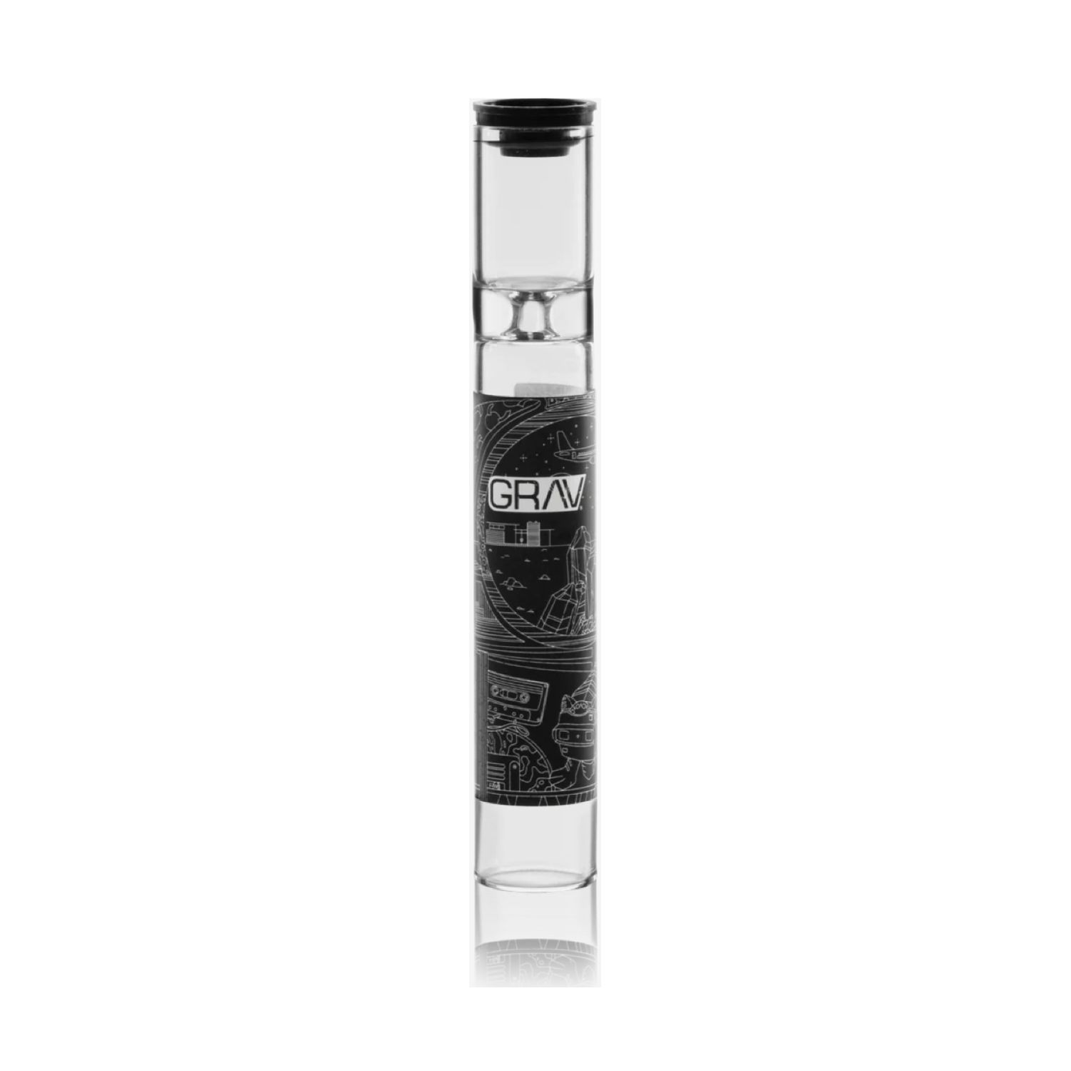 THCA Pre-Filled Glass Chillum Gas Face Hybrid