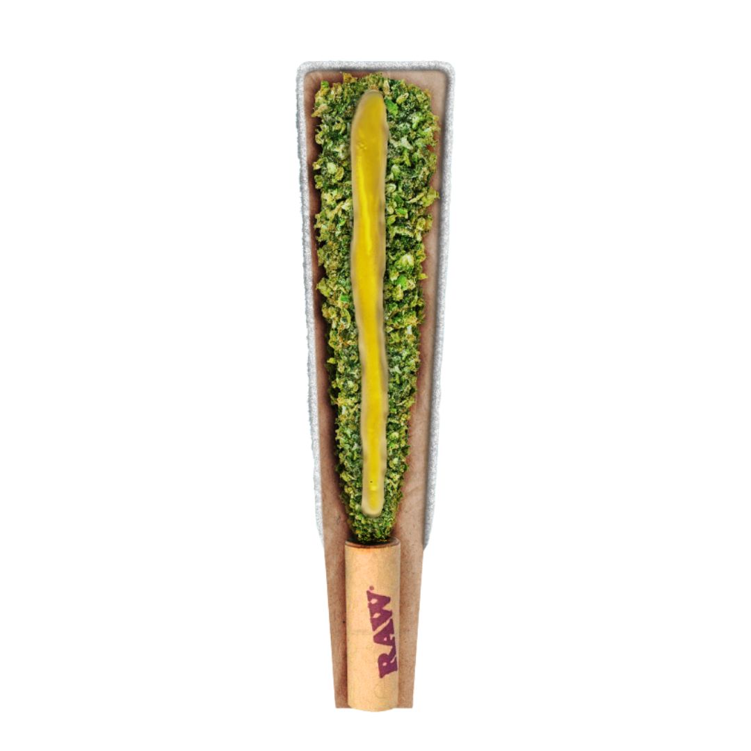 THCA Exotic Diamond Coated Hash Pre-Roll  2.5G, Strain: Grape Jam (I)