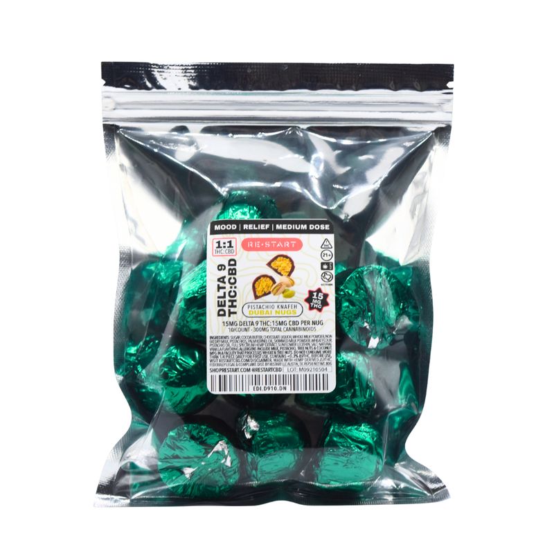 THC Dubai Nugs 30MG THC CBD (1:1)