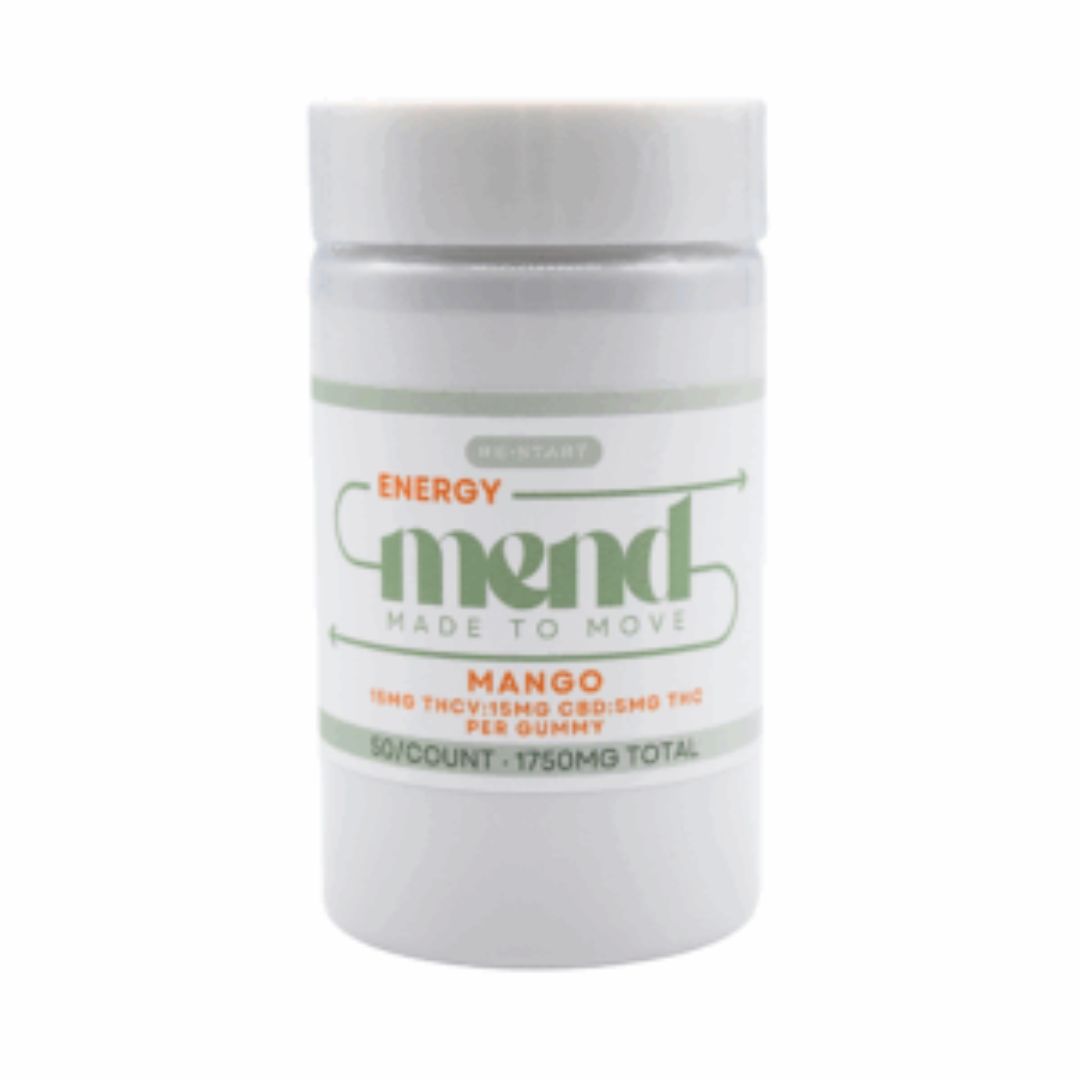 RESTART Mend THCV CBD D9 5MG Mango Gummies 50ct