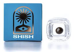 Ice Water Hashish Temple Ball | SHISH Emerald Sun 1G White Gold (H)