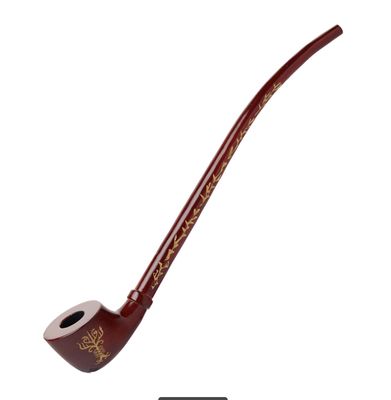 SAVE 10% - Lord of the Rings RIVENDELL™ Bent Apple Smoking Pipe (MSRP $59.99)