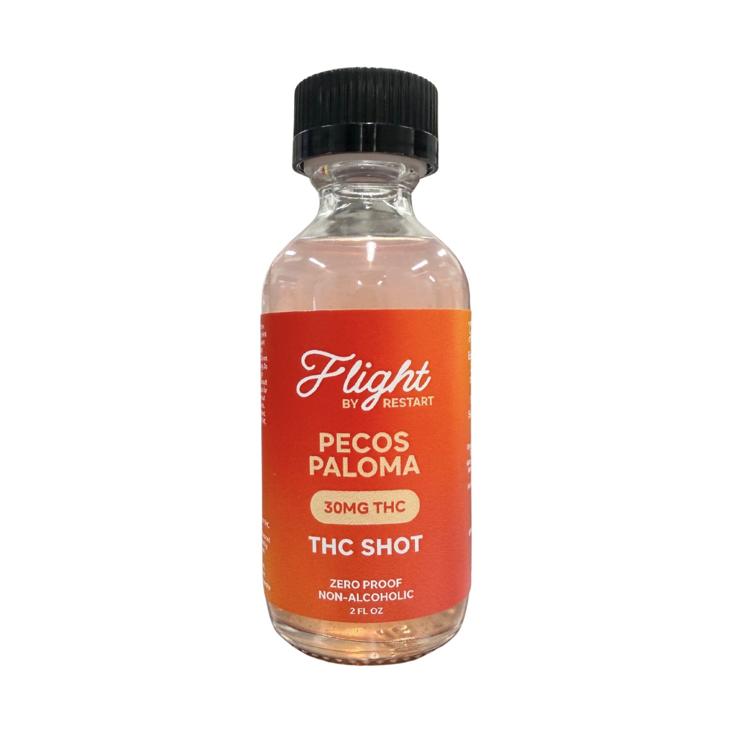 Flight THC Beverage Shot 30mg D9 - Pecos Paloma 5-mL