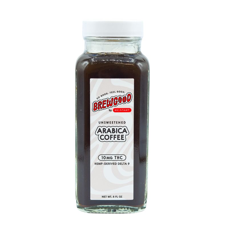 Brewgood THC Infused Arabica Coffee 10mg 8oz No Sugar Brewgood THC Infused Arabica Coffee 10mg 8oz No Sugar