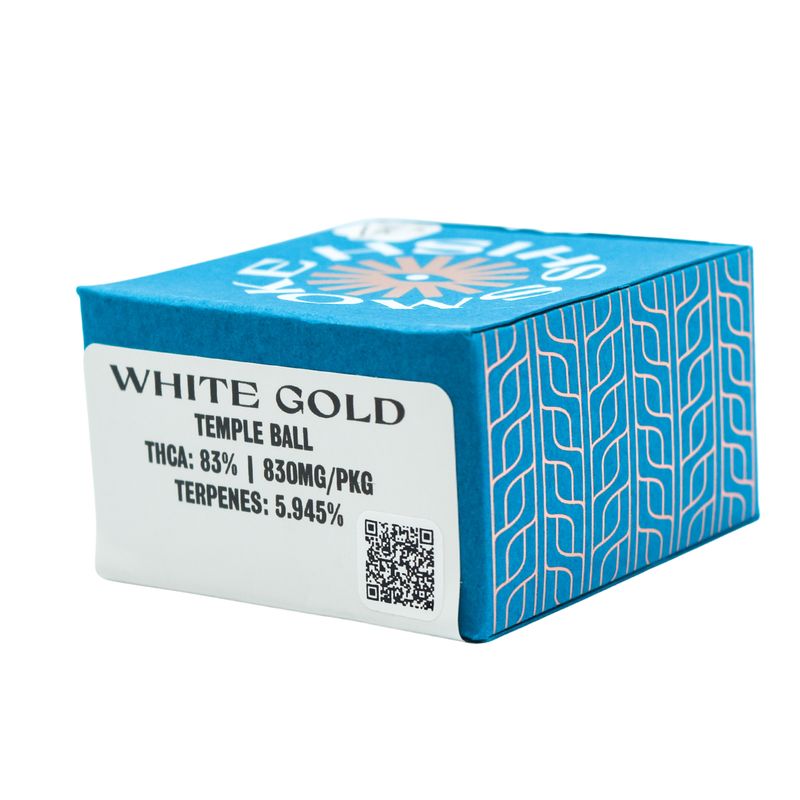 Ice Water Hashish Temple Ball | SHISH 1G White Gold (I)