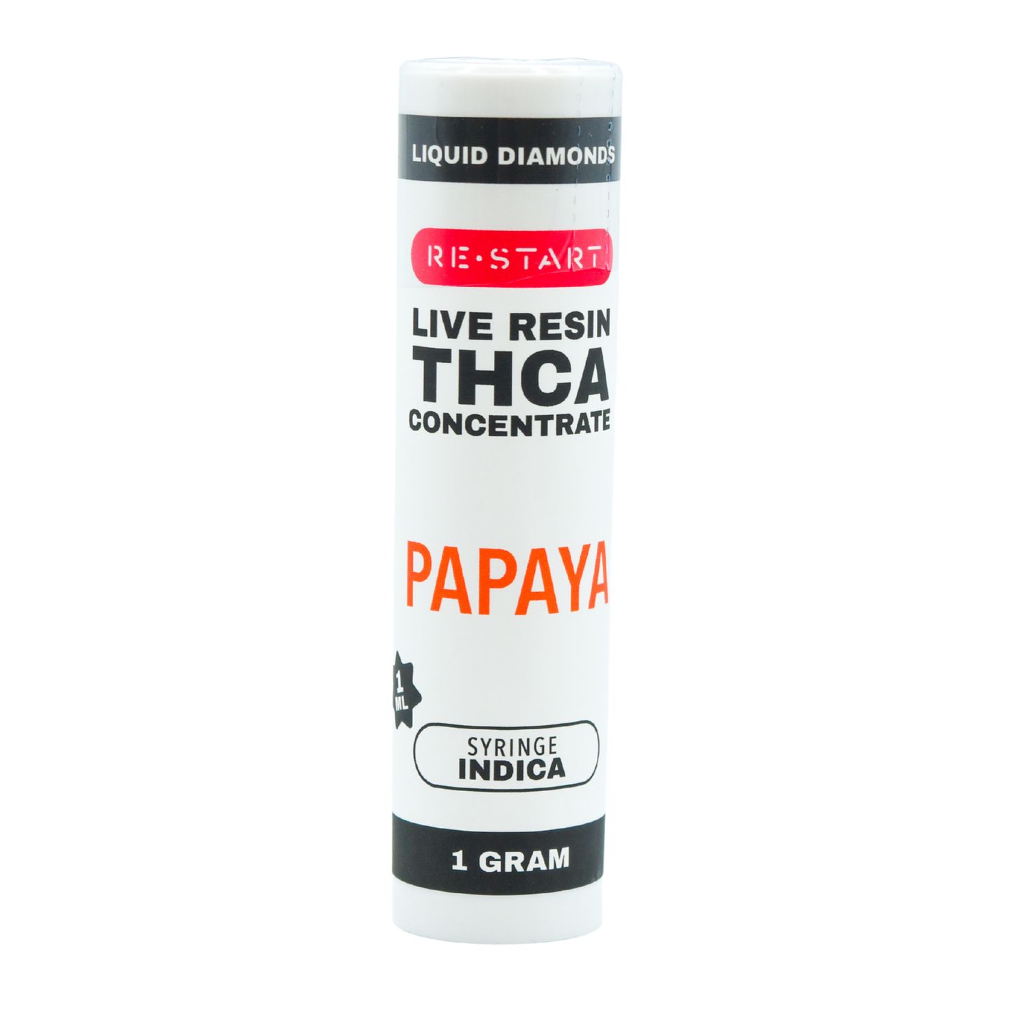 THCA Dab Syringe Papaya (I) Live Resin, Size: 1ml/1G