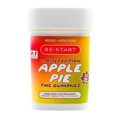 Delta 9 THC 20mg Gummies - Apple Pie