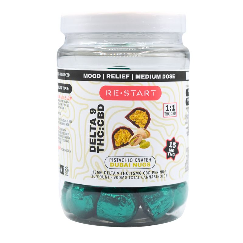 Delta 9 THC CBD Pistachio Dubai Nugs