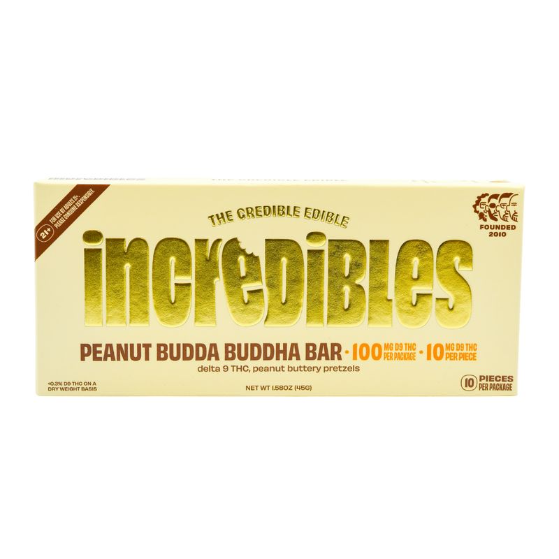 Delta 9 THC Incredibles Chocolate Bars 100MG