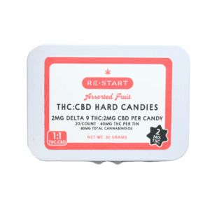 Microdose Delta 9 2MG Hard Candy 20-ct