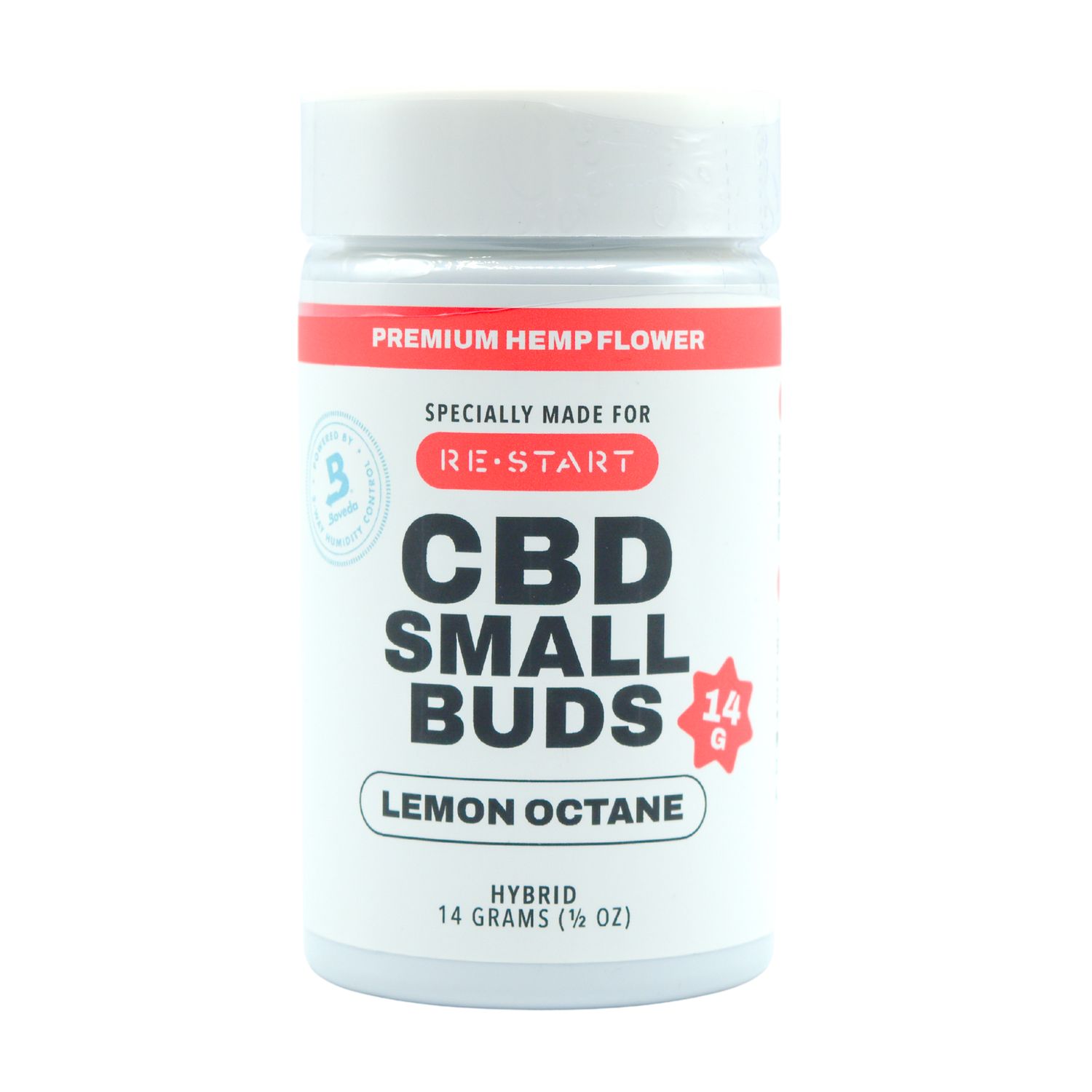 CBD Flower Lemon Octane Smalls 14G (I/Hybrid)