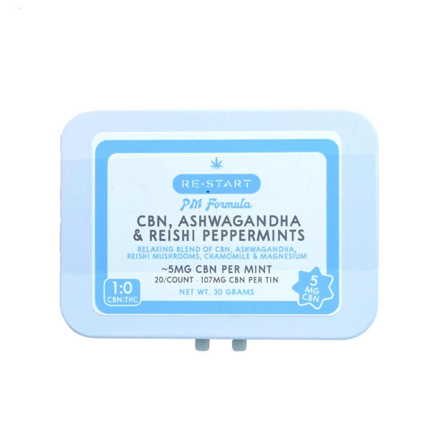 CBN Reishi Ashwaghanda Sleep Mints 20-ct