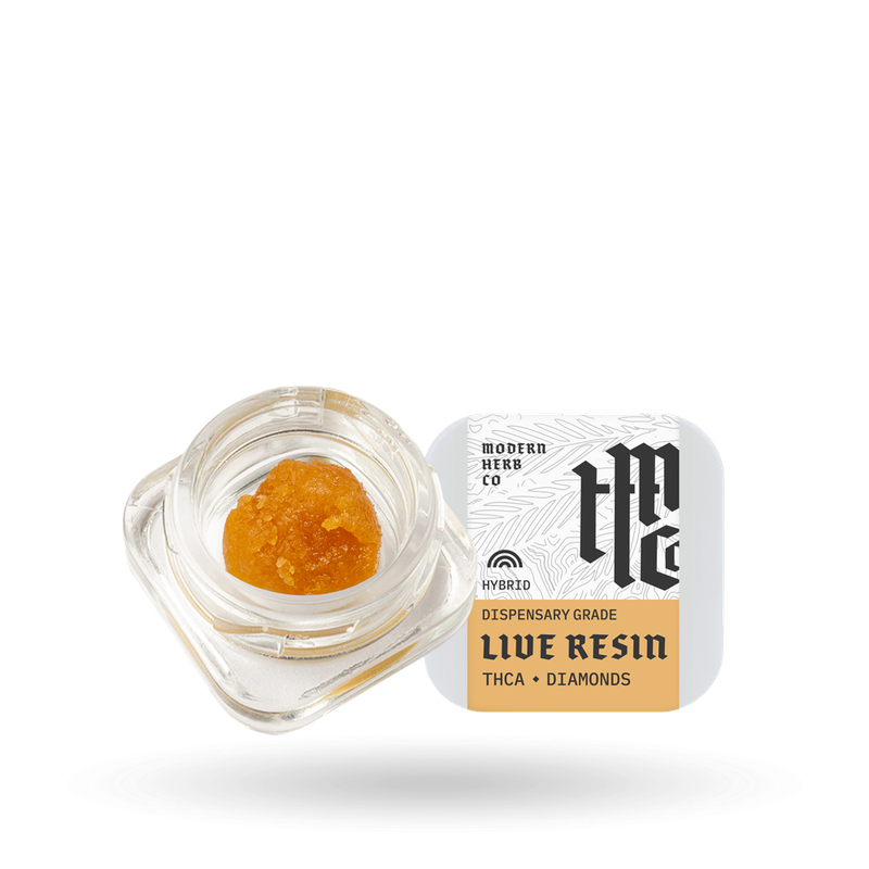 THCa Live Resin Diamonds Dab  Pineapple Express (H) 2g Modern Herb Co