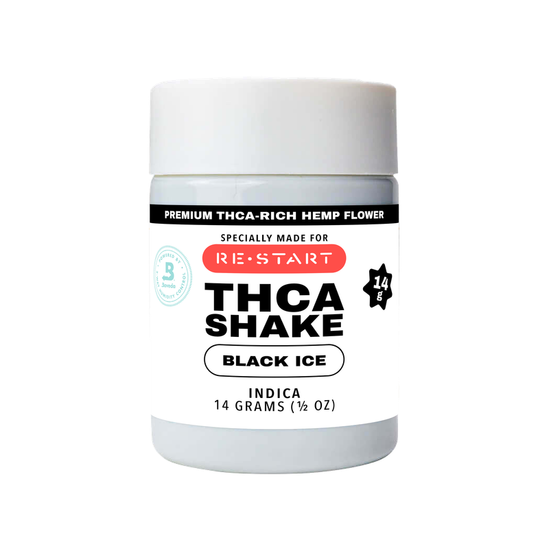 THCA Flower Shake Black Ice 14G (I)