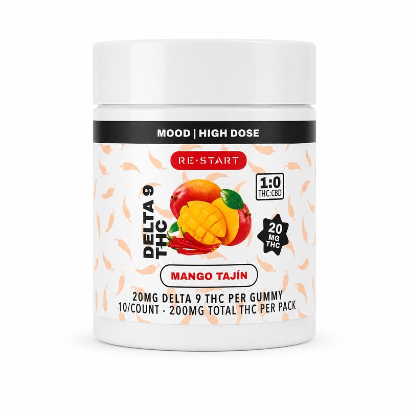 20MG THC Gummies - Mango Tajín