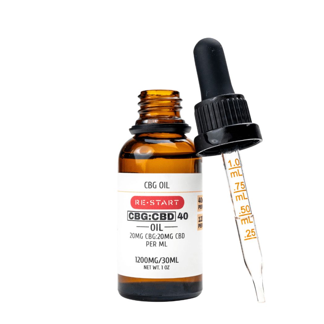 CBG CBD Oil | Cognitive Support | THC FREE 30mL CBG CBD Oil | Cognitive Support | THC FREE 30mL, Size: 40mg/mL (1200MG)