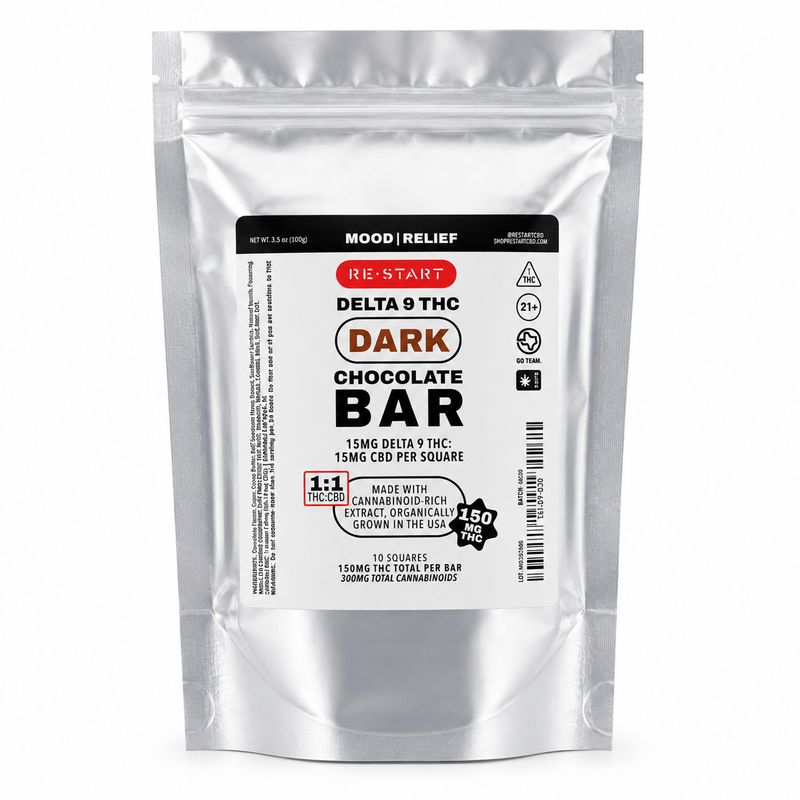 300MG THC:CBD Chocolate Bar