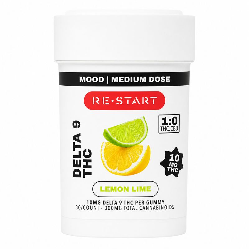 10MG THC Gummies - Lemon Lime /Sativa