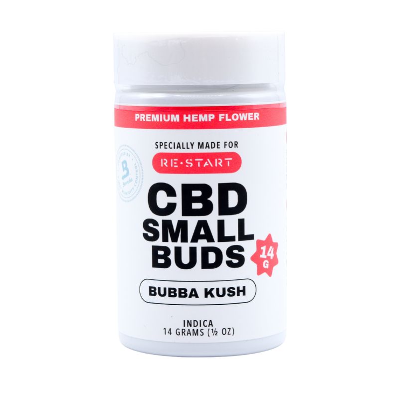 CBD Flower Smalls (I) Bubba Kush 14G