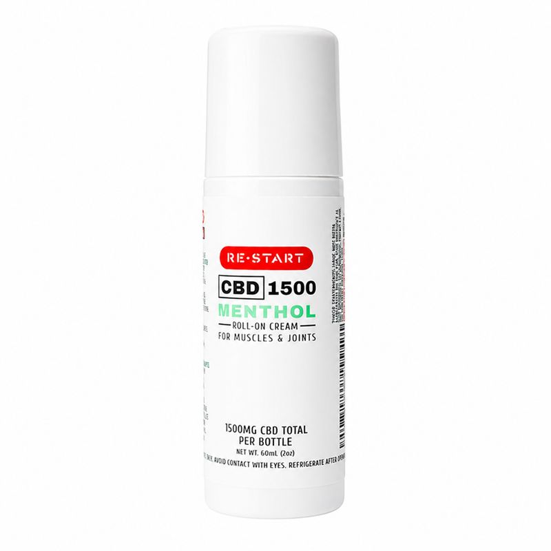 CBD Menthol Roll-On 1500MG 3oz for Muscle and Joint