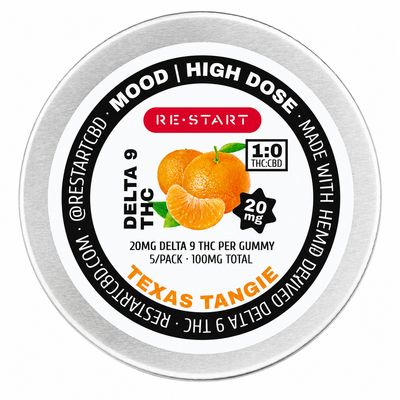 20MG THC Gummies - Texas Tangie