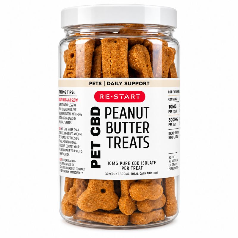 SAVE 25% - Pet CBD Dog Treats 10MG NO THC
