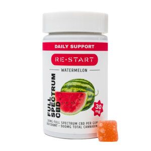 CBD Full Spectrum 40MG Gummies - Watermelon, Count: 30ct (1200MG)