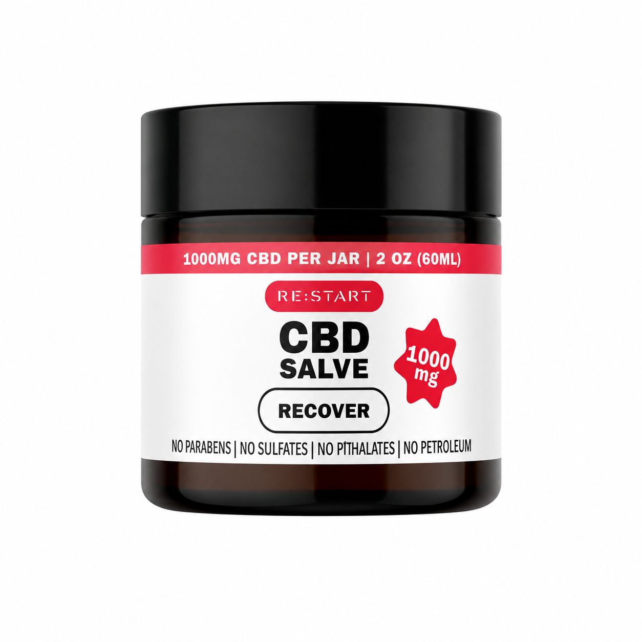Topical CBD Recover Salve 1000MG 2oz