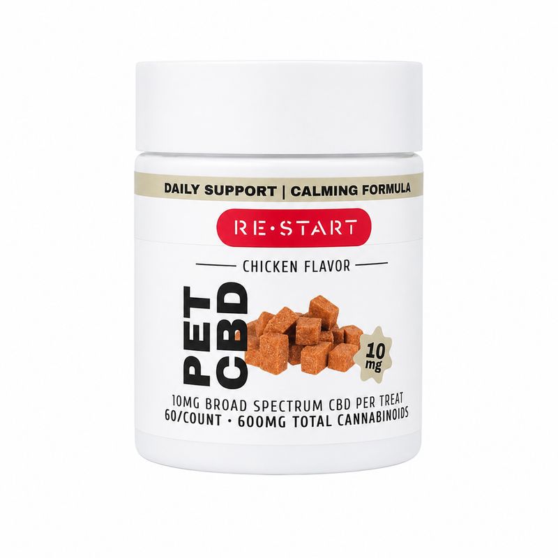 Pet CBD Calming Chews 10MG Chicken Flavor