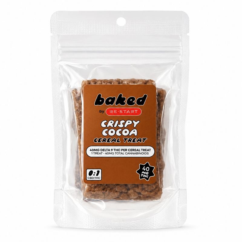 THC Crispy Cocoa Cereal Treats