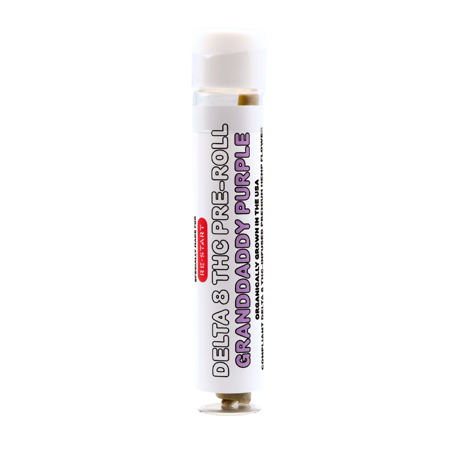 Delta 8 THC Live Resin Pre-Roll (I) Granddaddy Purple 1.5G