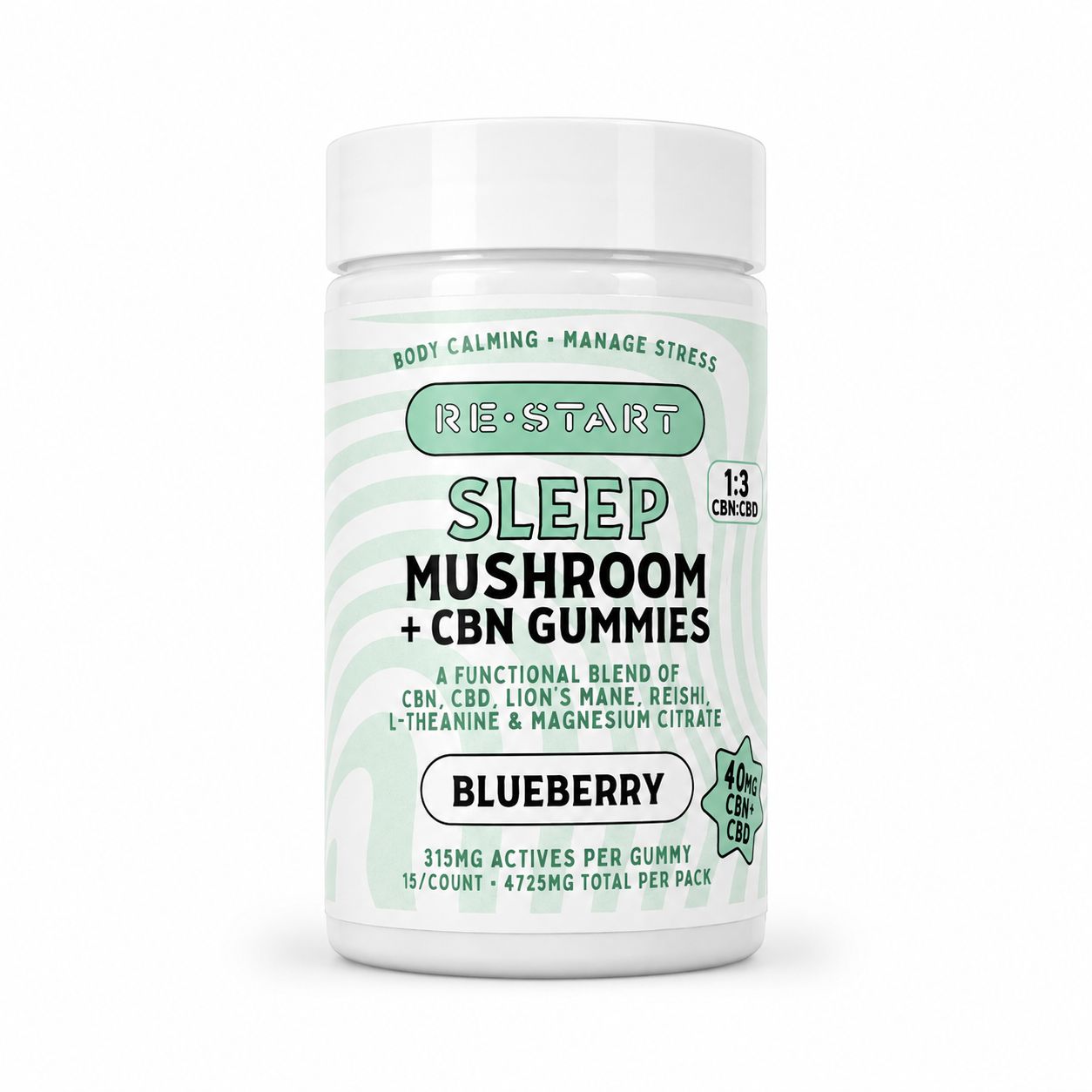 CBN CBD Sleep Mushroom Gummies, Quantity: 15-ct (Reg. $25)