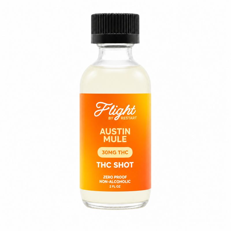 Flight Delta 9 THC Beverage 30MG D9 Austin Mule