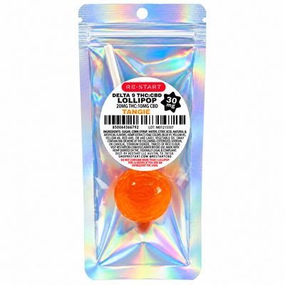 30MG THC:CBD Lollipop - Tangie