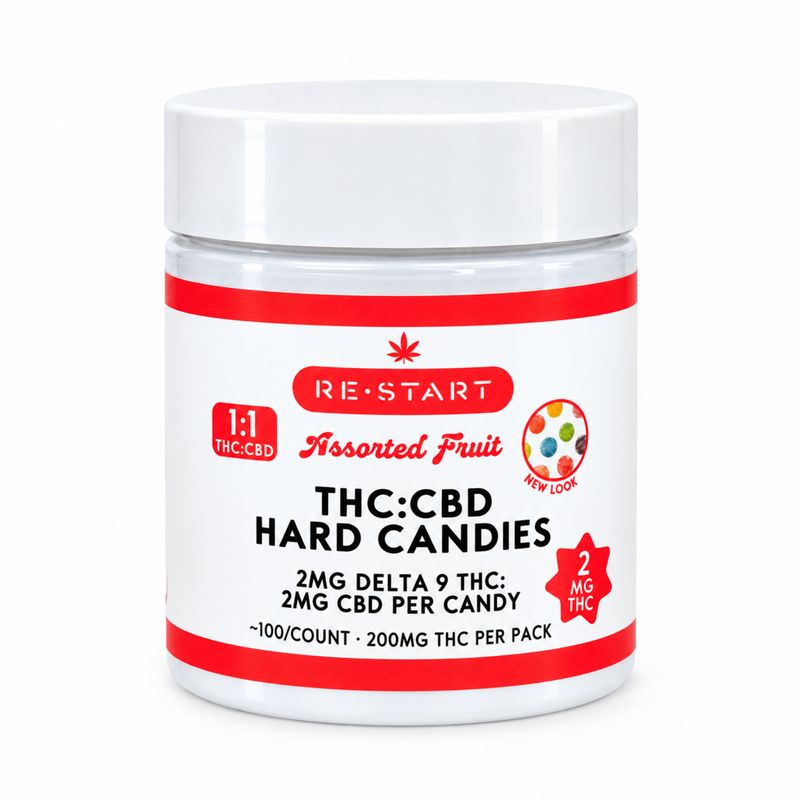 4MG THC:CBD Hard Candies