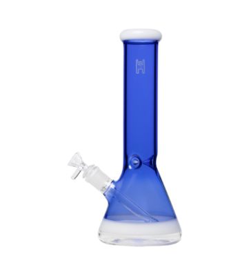 Human Grade 12” Beaker Water Pipe Human Grade 12” Beaker Water Pipe, Color: Light Blue