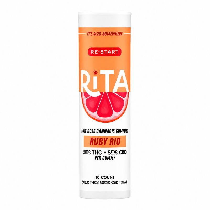 Rita THC:CBD 10MG Gummies - Ruby Rio (1:1)