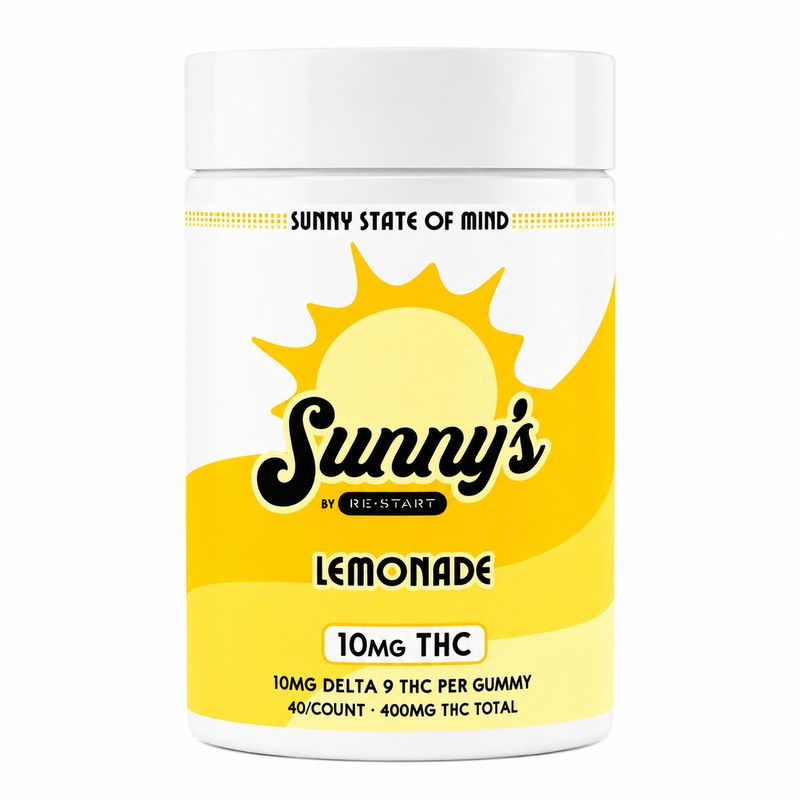 Sunny's 10MG THC Gummies - Classic Lemonade