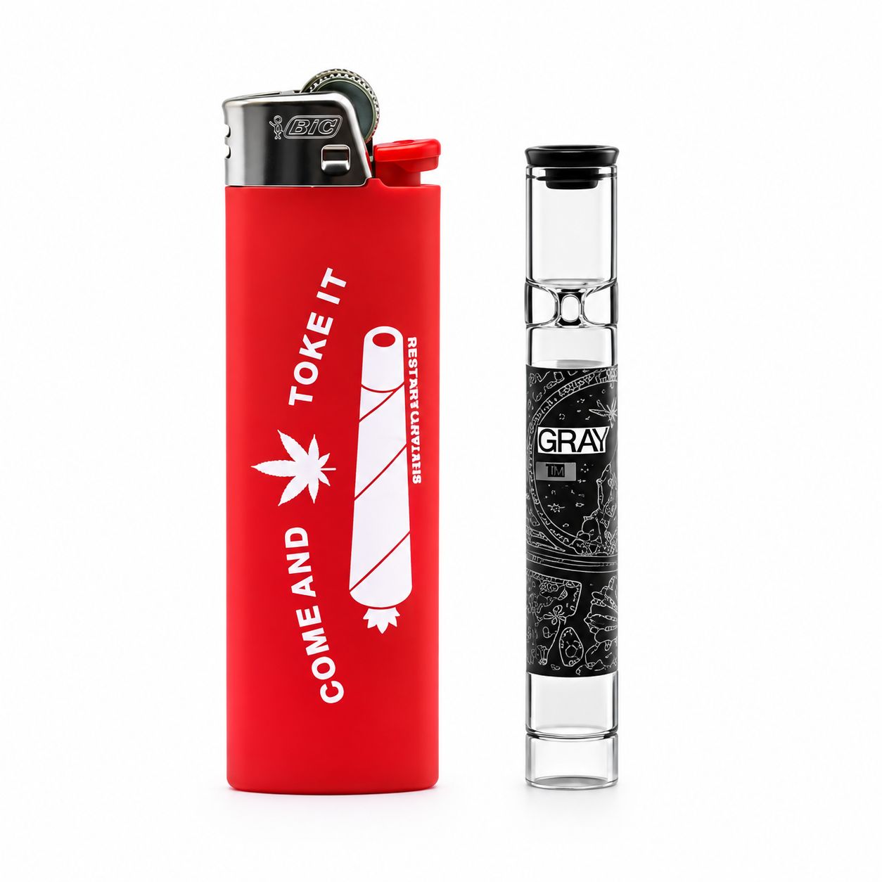 RESTART Lighter + GRAV Taster