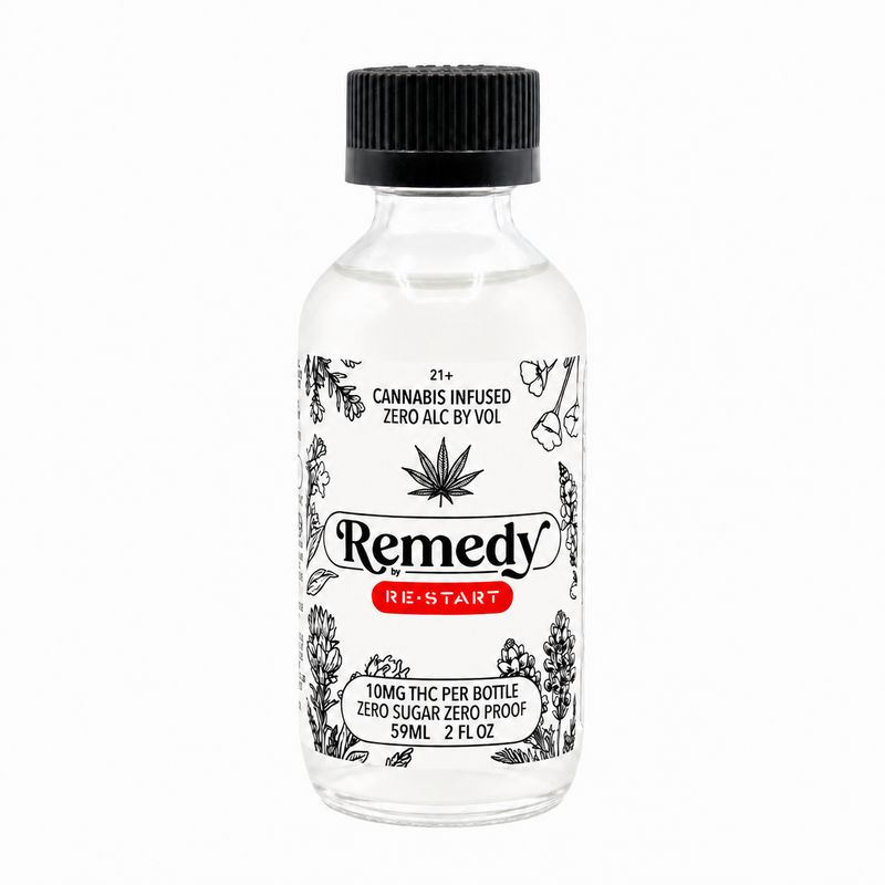 RESTART Remedy THC 10MG Infused Beverage  Unflavored No Sugar 60mL