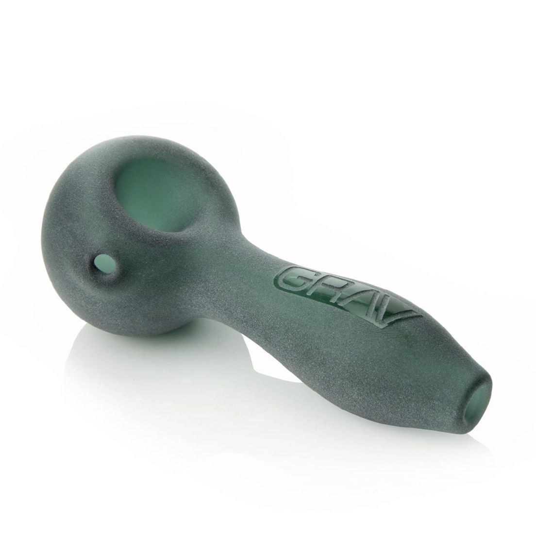 GRAV Sandblasted Spoon, Colors: Lake Green