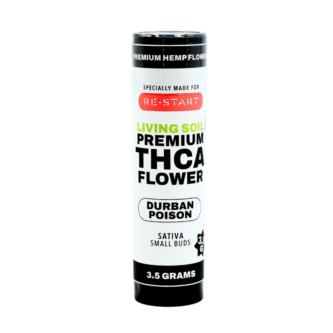 Premium THCA Flower Smalls (S) Durban Poison 3.5G