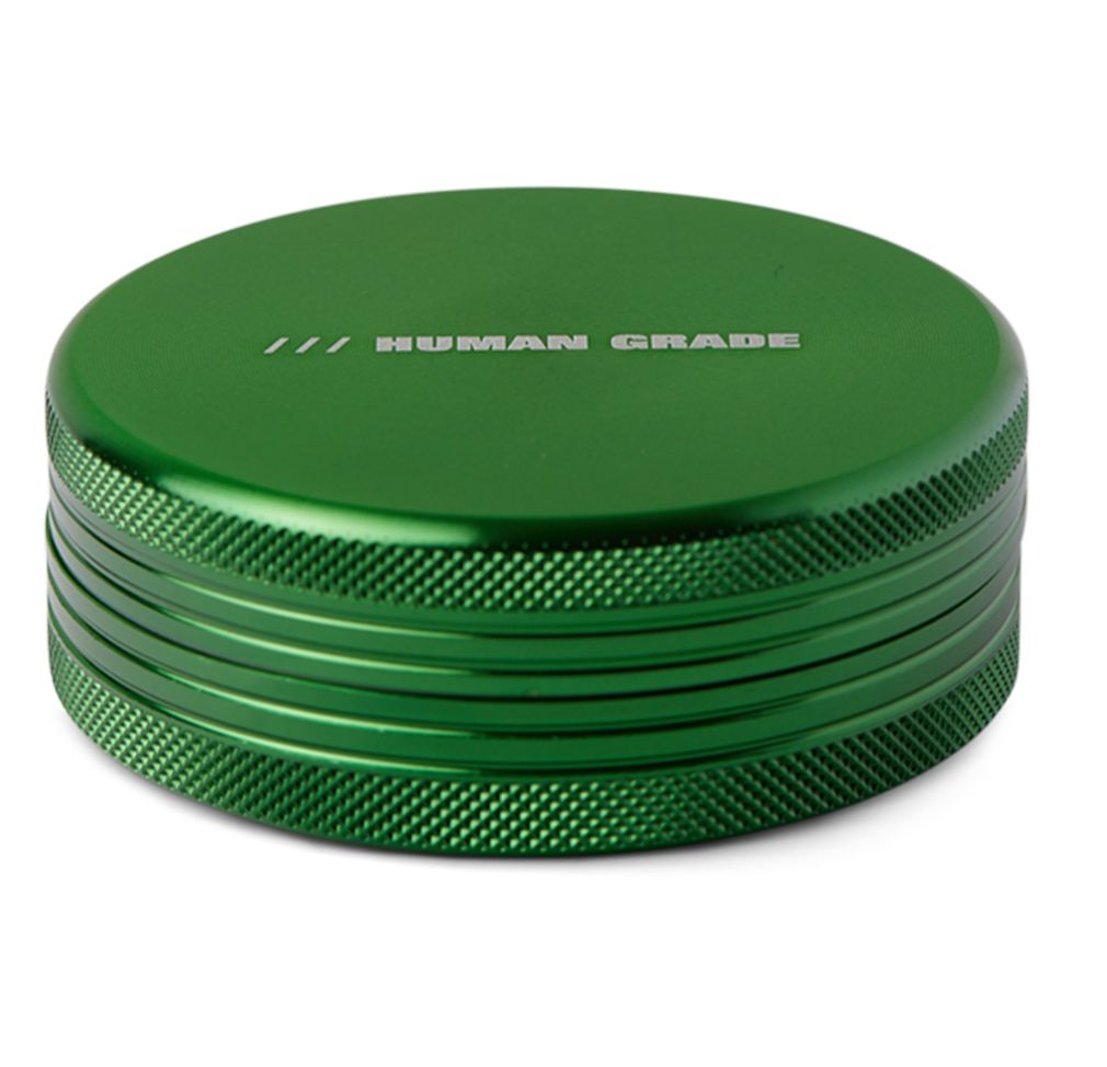 Human Grade Grinder 2.5” 2pc, Color: Green