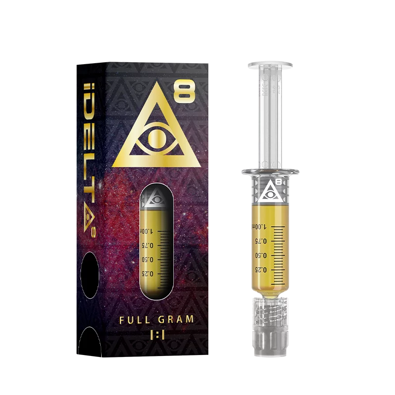 DROP SHIP: iDelta 8 CBD Dab Syringe 1mL Gold (1:1)