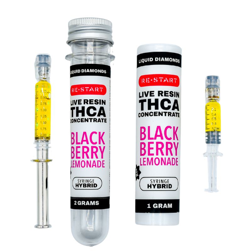 THCA Dab Syringe Blackberry Lemonade (H) Live Resin