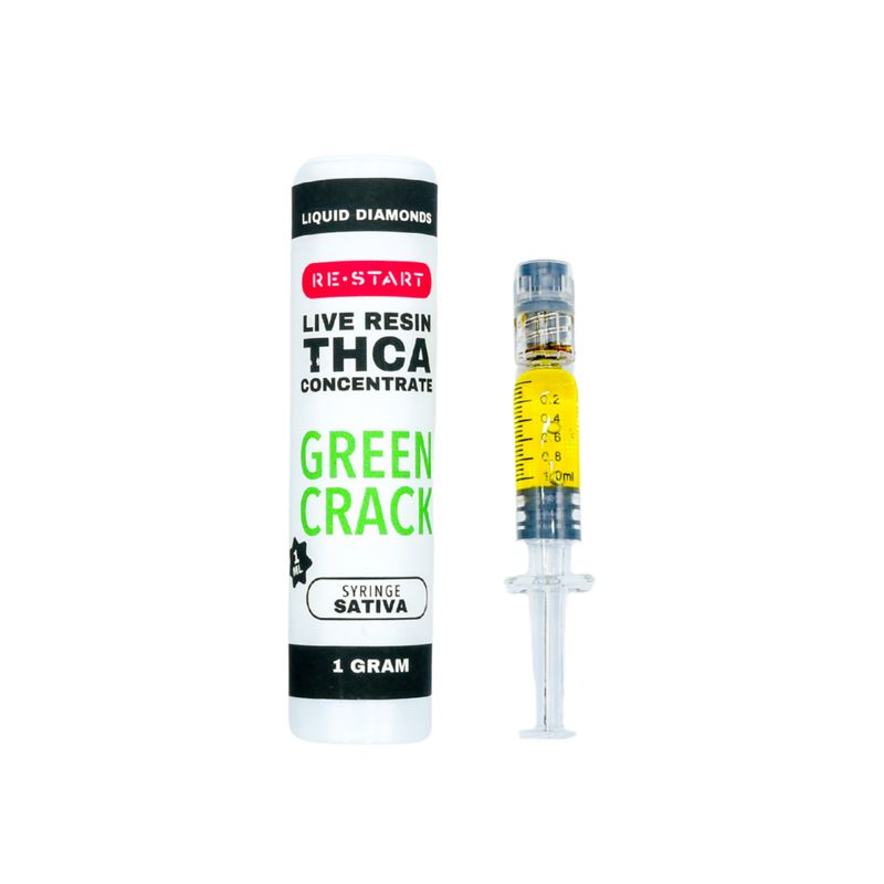 THCA Live Resin Dab Syringe (S) Green Crack + Free Accessory THCA Live Resin Dab Syringe (S) Green Crack + Free Accessory